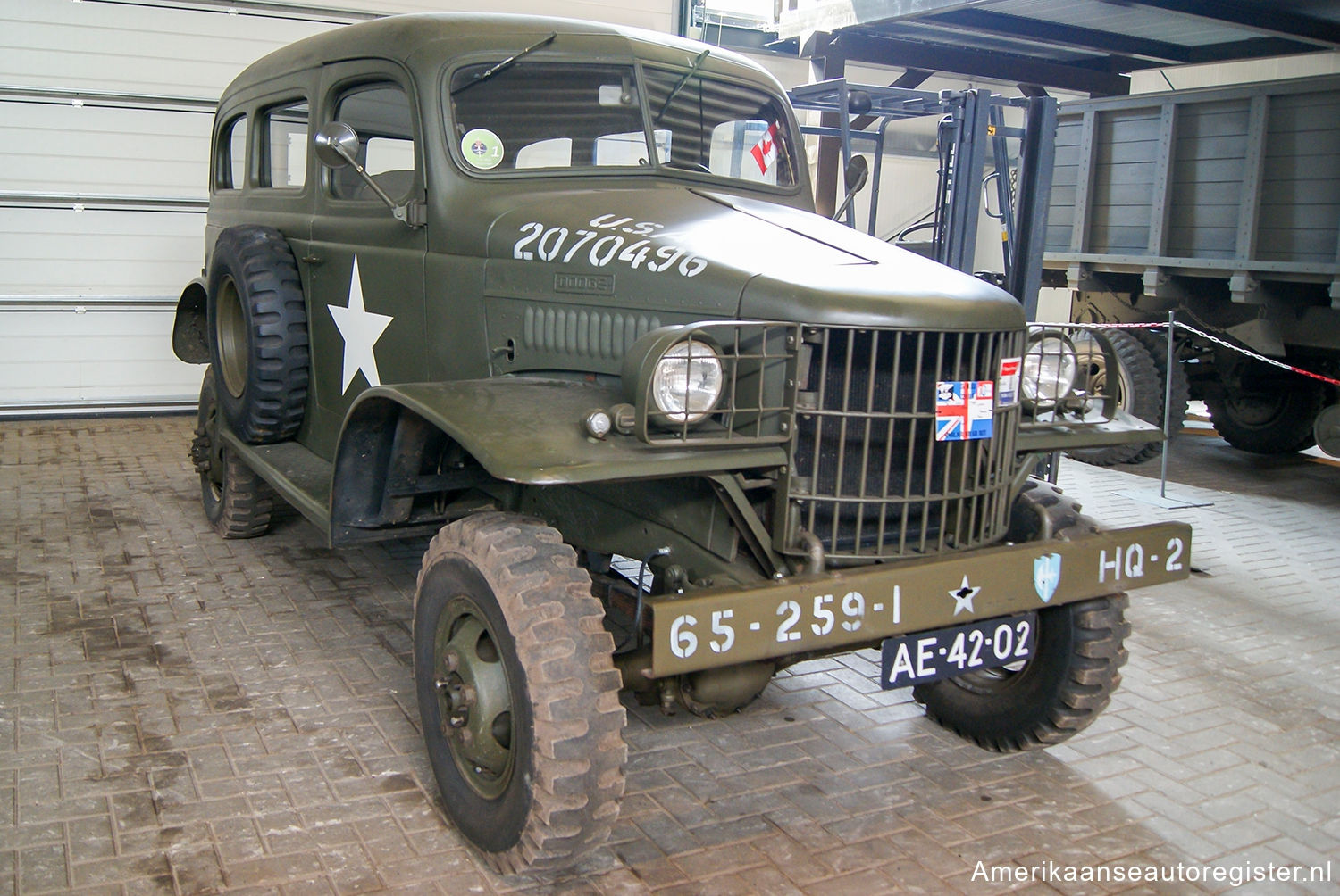 Vrachtwagens Dodge WC-Series uit 1941